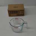 Pyrex 4-Cup Glass Measuring Cup For Baking and Cooking, Dishwasher, Freezer, Microwave, and Preheated Oven Safe, Essential Kitchen Tools (Clear)