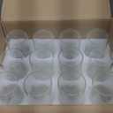 12 Pack Glass Cylinder Vases 12 Inch Tall Clear Flower Vase for Centerpieces, Hurricane Floating Candle Holder Wedding Decorations, Floral Vase Bulk for Table Shelf Party Home Deco (12 x 3.35 Inch)