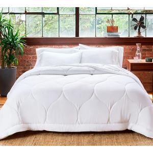 Buffy Cloud Comforter - Lyocell Fabric, Down-Alternative Fill, Extra Fluffy Quilted Duvet Insert with Corner Tabs Twin/Twin XL