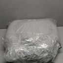 Dogs Bed for Small Dogs, Anti-Anxiety Washable Round Bed (Light Grey, 24.0" L x 24.0" W x 8.0" Th)