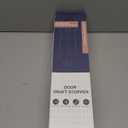 MAGZO Door Draft Stopper, 32 Inch Adjustable Under Door Gap Filler, Fits 26'' - 32'' Bottom Widths, Seals Gaps up to 1.7", Soundproof Sweep Blocks Air, Noise, Light, Dust- Grey (Gray)