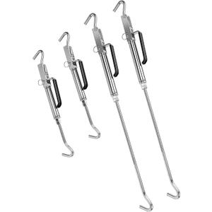 Heavy Duty Truck Camper Tie Downs Turnbuckles, Premium Turnbuckle Tie Down Set for Slide-in Camper, Designed for Truck Camper Tie Downs