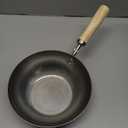 Pearl Metal HB-2406 Tsubamesanjo Iron Frying Pot, 11.0 inches (28 cm), Induction Compatible, Deep Type, The Iron, Black