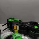 Kids 6V Ride On Motorcycle, Battery Powered Ride On Toys w/Treaded Tires, Working Headlight, Horn, Music, Training Wheels, Stable Electric Toddler Motorcycle for Kids, Gift for Boys Girls, Green