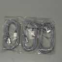 iPhone Charger 3 Pack 10 ft Apple MFi Certified Lightning Nylon Braided Cable Fast Charging Cord Compatible with iPhone 13 12 11 Pro Max XR XS X 8 7 6 Plus SE iPad and More (GrayWhite)