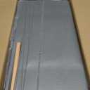 VTRIN Vertical Narrow Shoe Rack Organizer Tall Shoe Rack for Closet Entryway 10 Tier Non-Woven Cover Shoe Shelf Holds 20-22 Pairs Free Standing Shoe Storage Cabinet with Dustproof Cover, Grey