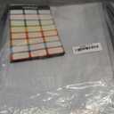 36pcs Large Mesh Zipper Pouch File Bags YOPCDJ Reusable Zippered Pouches for Organizing Classroom, Board Game Storage, Puzzle Bags Black