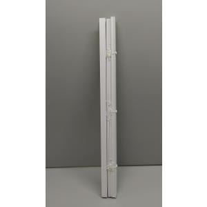 LazBlinds Cordless 1" Vinyl Mini Blinds for Indoor Windows - Light Filtering Horizontal Window Blinds & Shades, 28" W x 36" H, White