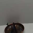 Small Metal Bird Bath for Outdoors, 10" Dia Bowl with Stake Birdbaths Garden Yard Lawn Decor 0.4 Gallon