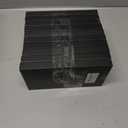 10 x Case for Samsung Galaxy Z Flip 6, Matte Cover with Stand, Anti-Scratch Translucent Back & TPU Connector, Z Flip6 5G Phone Case, Drop Resistance (Without Hinge+Matte Black)