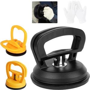 3Pcs Car Dent Puller,Powerful Car Dent Suction Puller, Fast Repairs Minor Car Dents, Dent Remover Tool for Car,Hail Damage, Lifts Glass, and Moves Objects
