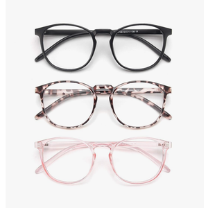 IBOANN Iconic Blue Light Glasses for Woman - Computer Glasses up to 99% Blue Light Blocking - Anti Eyestrain & UV Glare