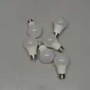 6-Pack A19 LED Light Bulbs,60 Watt Equivalent Daylight 5000K with E26 Base,Efficient 9W,800 Lumens Non-Dimmable LED Bulbs,15000 Hours, Ideal for Bedroom Living Room