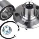 Autoround BR930583K Front Wheel Bearing and Hub Assembly Compatible with Acura RDX 2007-2010, Honda CR-V 2007-2011 5 Lugs