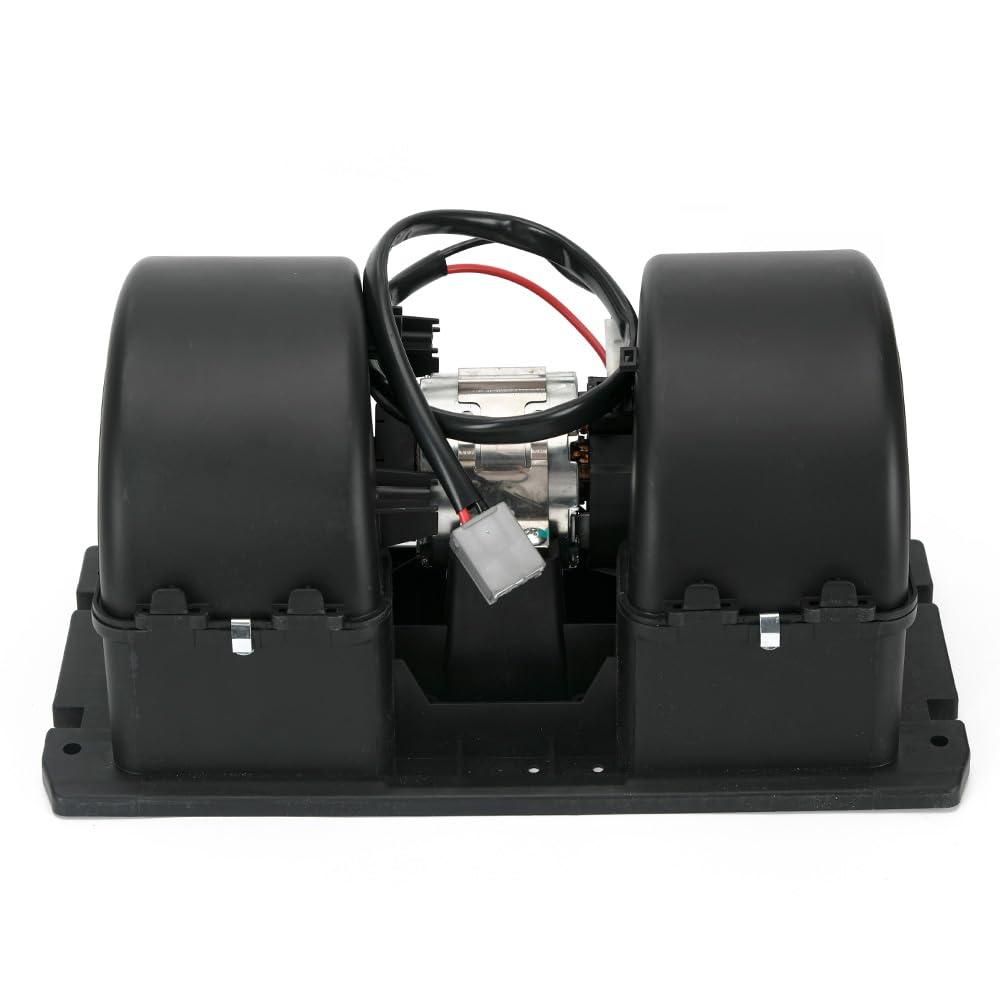 85120276 HVAC Dual Blower Motor Fan Assembly Fit for 2011-2023 Volvo VNL 2010-2014 VHD 2010-2014 VNM 2014 VNX 2010 VT 1018009 351044621 70826161 U2100001 VOL85120276