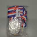 Abaokai 1st, 2nd, 3rd Award Medals - -Winner Medals, Large Metal Award Medals with Smooth Ribbon - Perfect for School Competitions, Party, Students, Olympic Style 3 Inches (Gold Silver Bronze-12 Pcs)