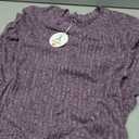 Fessceruna Womens Long Sleeve Shirts Tops Fall Deep V Neck Ribbed Casual Slim Fit Basic Sexy T-Shirt 2025 (Medium, 1-wine Red)