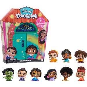 Disney Doorables Encanto Collection Peek, 9 Collectible Figurines in a Casa Madrigal-Themed Box, Kids Toys for Ages 5 Up by Just Play