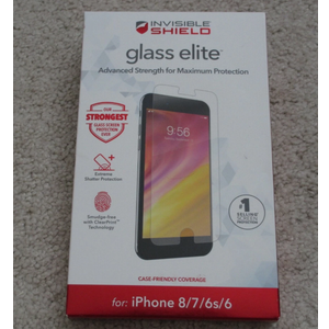 Zagg InvisibleShield Glass Elite Advanced Screen Protector for iPhone 8 7 6s 6