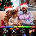 360 LED String Lights 132ft, 8 Lighting Modes Plug in Fairy String Lights for Bedroom Classroom Patio Garden Wedding Party Christmas Tree Outdoor Indoor Decorations Multicolor