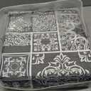 Asuexpect 3 Piece Brown Patchwork Bedspread Sets King Size, Boho Reversible Jacquard Bedding Set for All Season, Soft Lightweight Comforter Bedspread Coverlet Set (106''x96'') with 2 Shams