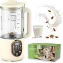 Beyn 10-in-1 Automatic Nut Milk Maker Machine, 60oz Large Capacity with Blades & Self-Cleaning. for Homemade Almond, Soy, Oat Milk, Milkshake (Cream)