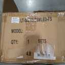 Tail Light Assemblies for 2019-2024 Chevy Silverado 1500, 2020-2024 Silverado 2500HD 3500HD, With Brake & Backup & Turn Signal & Running Light Smoke Lens -Pair