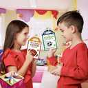 2 x iRugosa hapfyer 24 Pack Reusable Sticker Book Valentines Day Gifts for Kids, Mini Valentines Stickers Goodie Bag Stuffers, Activities Sticker Books Travel Toys Toddler Classroom Gifts