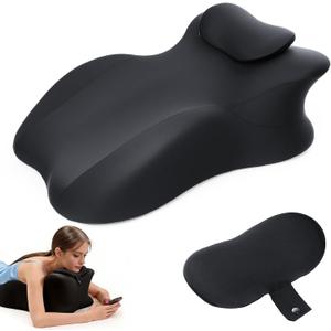 Ergonomic Memory Foam Wedge Pillow for Neck and Waist