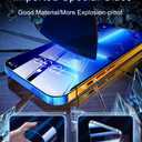 Z ZAIRIX 2-Pack Tempered Glass Screen Protector  Compatible with iPhone 15 Pro, 9H Hardness, Full Coverage, Anti-Scratch, Anti-Fingerprint, Easy Installation