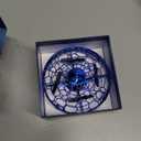 Mini Drone For Kids,Hand Operated Small Drone Indoors&Outdoor,Colorful Stunts Flying Ball Toy,Stem Toys For Children,Birthday And Christmas Gift For 6 7 8 9 10 11 12+ Year Old Boys Or GirlsBlue