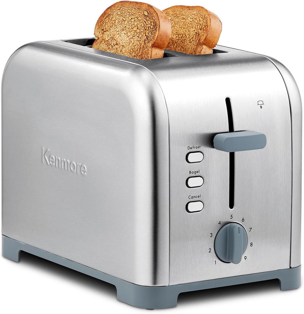 Kenmore 40606 2-Slice Toaster in Stainless Steel