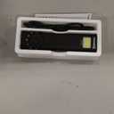 DEFENTAC 1300 Lumens Aluminum EDC Flashlight with Green Beam, Purple LED, Utility and Caution Light, Rechargeable Portable Pocket Light with Strobe, Five Lights in One for Emergency