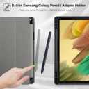 Tuiklol Case for Samsung Galaxy Tab A7 Lite 8.7 inch 2021 Model SM-T220 T225 T227 Built-in S-Pen Holder TPU Protective Hard Back Shell for Tab A7 Lite 7.8'' Smart Cover,North Star