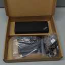 Lenovo ThinkPad Universal Thunderbolt 4 Dock, 4 Displays, Dynamic Power Charging up to 100W, Black