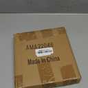 Farmhouse Small Decorative Mirrors for Wall Decor Living Room 7.9 inch, Hanging Distressed White Vintage Wood Frame Bedroom Mirror, Rustic Rhombus Wall Mounted Mirror for Home Decor (Rhombic)