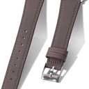Soft French Goatskin Women Slim Leather Watch Band Compatible with Apple Watch, Thin Leather Strap Replacement for iWatch, Size: 42mm(Series 10/11)/41mm/40mm/38mm
