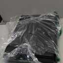 Storage Ottoman Foot Rest Stool with Thicker Foam Padded Seat. Foldable Leather Footstool Bench. Small Ottoman with Storage for Living Room Bedroom Coffee Table 350 lbs, 17x13x13in, Black.