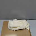 Simplebrand Cream Sheer Curtains 84 Inches Long 2 Panels, Light Filtering Rod Pocket Solid Color Window Sheer Curtain Panels, Elegant Curtains & Drapes for Living Room, Bedroom (Cream, 42" W x 84" L)