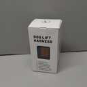 Adjustable Dog Lift Harness Dog Sling for Large Dogs Hind Leg Support Soft Lift Support and Rehab Harness for Weak Rear Legs, Helps Senior, Injured, Disabled and After ACL Surgery Dogs Large (Black)