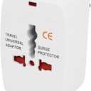 AU EU Distribution electrical UK US Worldwide Plug AC 110V-250V Surge Protector Travel Universal Adaptor