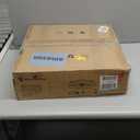 DLLT Modern Ceiling Fans with Lights: 20" Flush Mount Low Profile Ceiling Fan with APP Remote Control - White LED Bladeless Fandelier Dimmable Quiet DC Motor for Bedroom Living Room