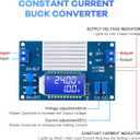 Hosyond DC to DC Buck Converter CV CC Power Supply Module Voltage Regulator, 1.2V-32V Output 12A Adjustable, for LED Drivers Battery Charging Solar Panel RV