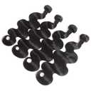 Human Hair Bundles 20 22 24 26 Inch 12A Body Wave Bundles Human Hair Unprocessed Brazilian Virgin Hair Extensions Natural Black
