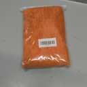 Stellhome Pack of 2, Soft Chenille Soild Throw Pillow Covers Accent Cushion Case Boho Farmhouse Neutral Decorative Pillowcase for Couch Sofa Bedroom Living Room Home Decor 16 x 16 Inch, Orange