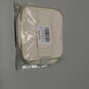 Travel Jewelry Case, 2-In-1 Small Jewelry Organizer Travel Jewelry Storage with Foldable Jewelry Roll for Earrings Rings Makeup, Travel Essentials Gifts for Women Girl,Cream White