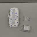 uahpet Bathroom Air Freshener, Plug in Air Purifier with Negative Ion, Nano & Fan-Powered, No Scent & No Refills Triple Home Deodorizer for Toilet, Bathroom, Kitchen, Garage Odors (1 Pack)