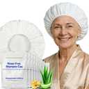 Tolnetr 8 Pack Shampoo Caps No Water Rinse Microwavable | Waterless Rinse Free Shampoo Cap Hair Washing for Bedridden Patients Post-Surgery Elderly Care, Camping | PH Balanced, Portable, Easy to Use