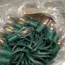 100 Feet C9 Christmas Lights Outdoor with 100+4Pcs LED Bulbs 2700K