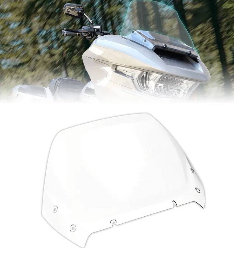 VEISUTOR 11.75" Windshield for Harley Road Glide 20242025, Clear Wind Shield Windscreen Air Deflector for Harley CVO Road Glide 20232025 Accessories VEISUTOR 11.75" Windshield for Harley Road Glide 20242025, Clear Wind Shield Windscreen Air Deflector for Harley CVO Road Glide 20232025 Accessories